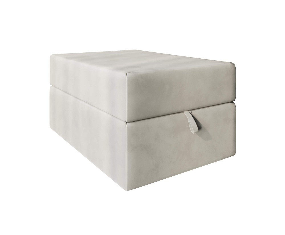 INTARO P1 Sitzpouf 90x60 cm mit Stauraum, Sitzhocker, Sitzpuff, Polsterhocker, Fußhocker, Gleitfüße