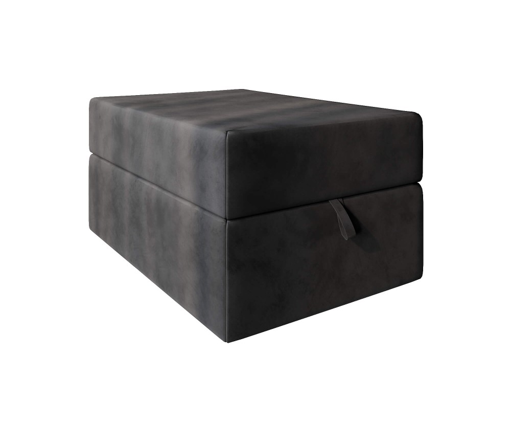 INTARO P1 Sitzpouf 100x60 cm mit Stauraum, Sitzhocker, Sitzpuff, Polsterhocker, Fußhocker, Gleitfüße