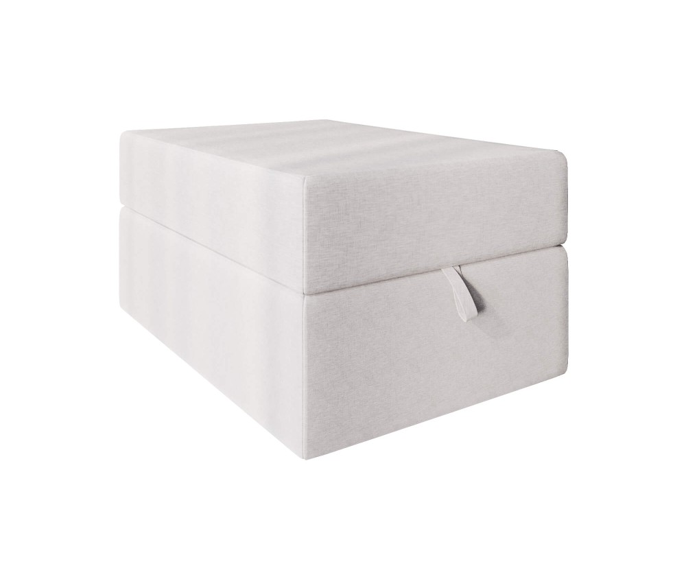 INTARO P1 Sitzpouf 100x60 cm mit Stauraum, Sitzhocker, Sitzpuff, Polsterhocker, Fußhocker, Gleitfüße