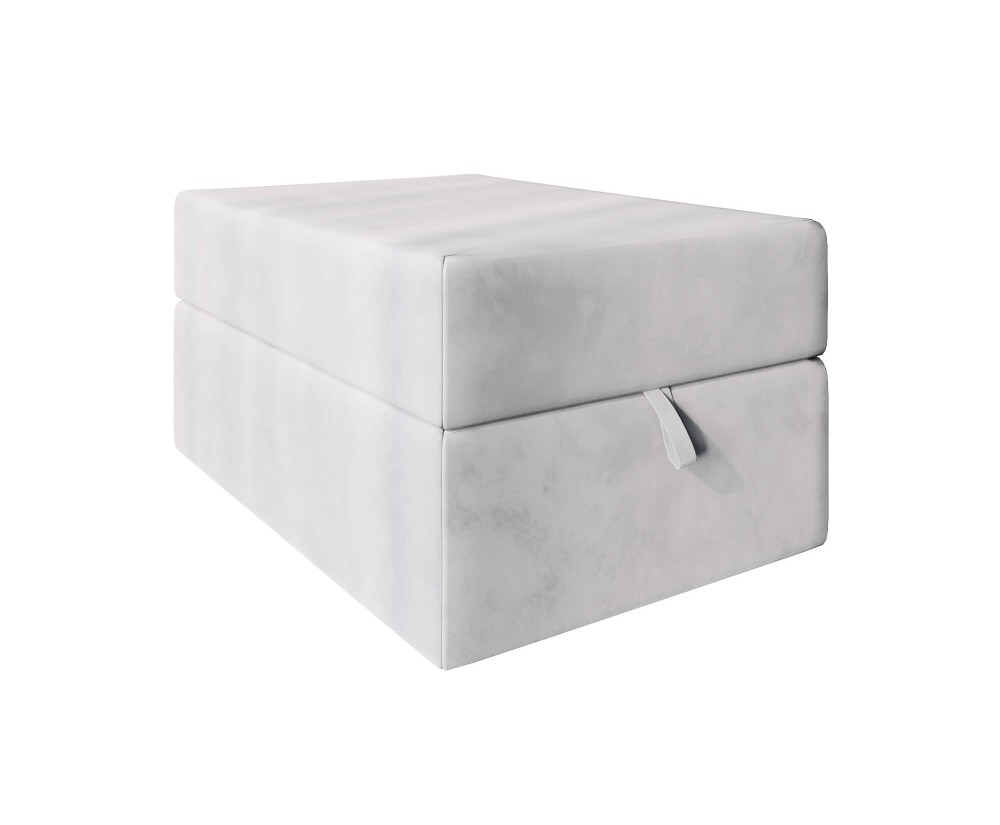 INTARO P1 Großer Sitzpouf 120x60 cm mit Stauraum, Sitzhocker, Sitzpuff, Polsterhocker, Fußhocker, Gleitfüße