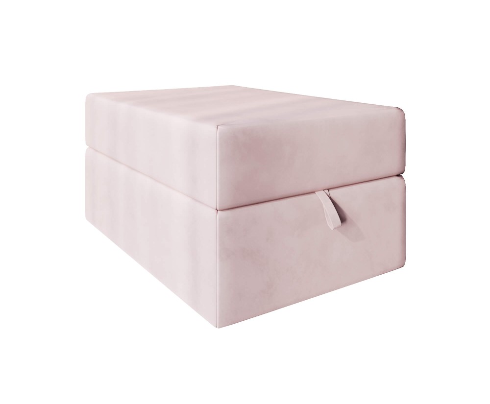 INTARO P1 Großer Sitzpouf 120x60 cm mit Stauraum, Sitzhocker, Sitzpuff, Polsterhocker, Fußhocker, Gleitfüße