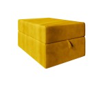 INTARO P1 Großer Sitzpouf 120x60 cm mit Stauraum, Sitzhocker, Sitzpuff, Polsterhocker, Fußhocker, Gleitfüße
