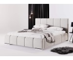 Komfortbett 200x200 cm mit großem Bettkasten, Lattenrost mit Metallrahmen, Schlafzimmerbett IMPERIA S01
