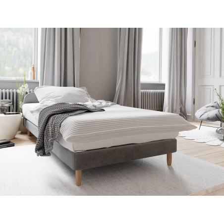FREZJA M3 Hotelbett, Einzelbett 90x200 cm, mit Kopfteil und Bonellfederkernmatratze