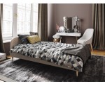 Hotelbett, Einzelbett 90x200 cm, Lattenrost mit Metallrahmen, OHNE Matratze, FREZJA T1