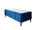 Hotelbett 80x200 cm, Kontinentalbett für Pensionen, Einzelbett mit Bettkasten, BONELL-Matratze, PALAZIO 1M