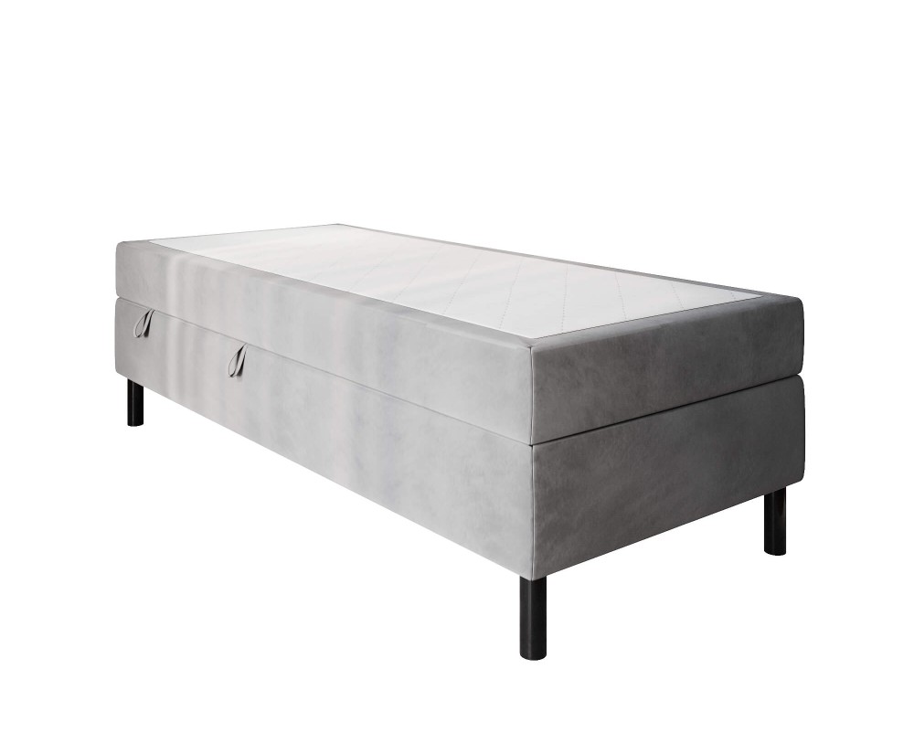 Hotelbett 80x200 cm, Kontinentalbett für Pensionen, Einzelbett mit Bettkasten, BONELL-Matratze, PALAZIO 1M Hotelbett 80x200 cm, Kontinentalbett für Pensionen, Einzelbett mit Bettkasten, BONELL-Matratze, PALAZIO 1M