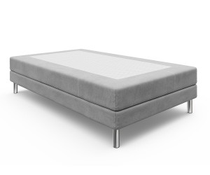 Hotelbett, Einzelbett 90x200 cm, mit Bonellfederkernmatratze, FREZJA M2