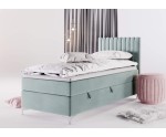 Jugendbett 90x200 cm, Einzelbett mit Bettkasten, auf Füßen, TRENTO 2M Jugendbett 90x200 cm, Einzelbett mit Bettkasten, auf Füßen, TRENTO 2M
