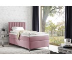Jugendbett 90x200 cm, Einzelbett mit Bettkasten, auf Füßen, TRENTO 2M