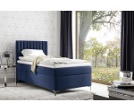 Jugendbett 120x200 cm, Einzelbett mit Bettkasten, auf Füßen, TRENTO 2M