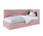 Polsterbett 100x200 cm, Lattenrost mit Metallrahmen, Jugendbett, mit Bettkasten, ohne Matratze, AMADEUSZ SM 02 Polsterbett 100x200 cm, Lattenrost mit Metallrahmen, Jugendbett, mit Bettkasten, ohne Matratze, AMADEUSZ SM 02