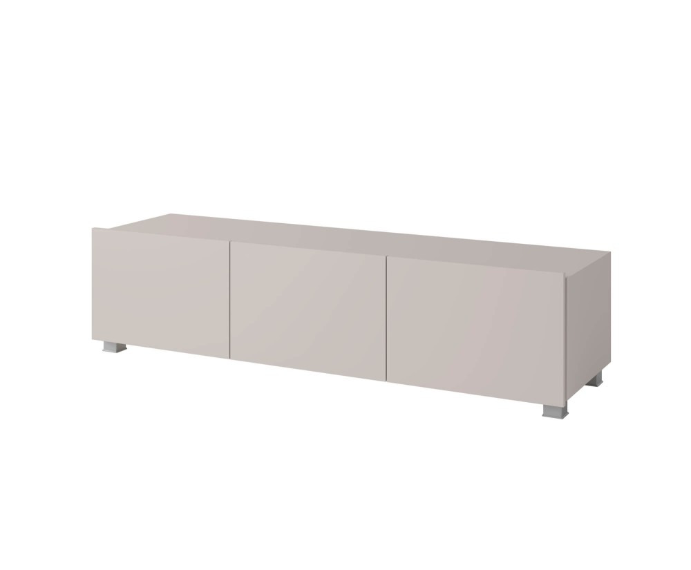 CAMERON TV-Schrank 150 cm, TV-Board stehend / hängend, griffloses Design, Kaschmir