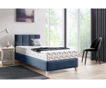Hotelbett 120x200 cm, Bettgestell, Kopfteil mit Rechteck-Steppung, BRISTOL 3H