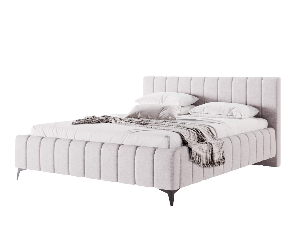 Polsterbett 140x200 cm für Schlafzimmer mit Kopfteil, Bettkasten, Lattenrost mit Metallrahmen, Ehebett IMPERIA S15 Polsterbett 140x200 cm für Schlafzimmer mit Kopfteil, Bettkasten, Lattenrost mit Metallrahmen, Ehebett IMPERIA S15