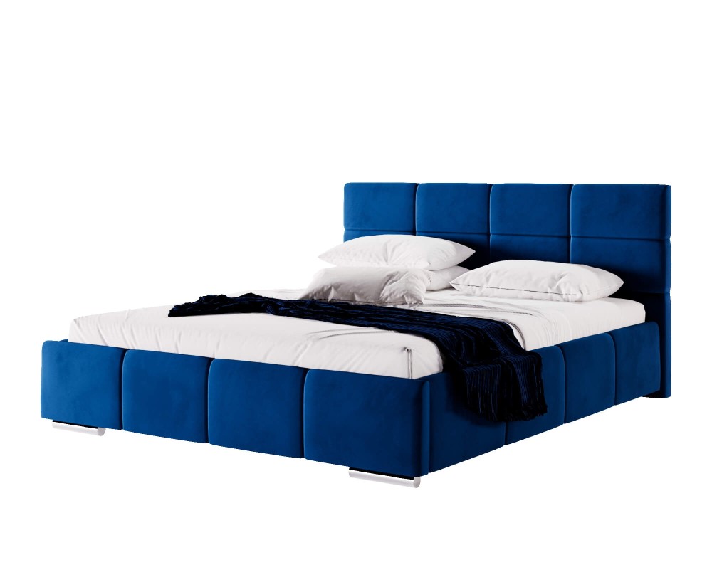 Modernes Polsterbett 180x200 cm für Schlafzimmer, Ehebett mit Bettkasten, Lattenrost mit Metallrahmen, IMPERIA S03 Modernes Polsterbett 180x200 cm für Schlafzimmer, Ehebett mit Bettkasten, Lattenrost mit Metallrahmen, IMPERIA S03