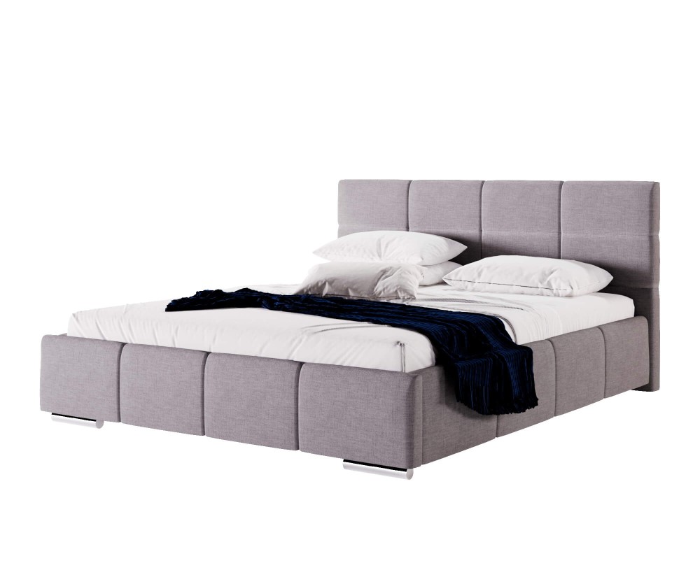 Doppelbett 200x200 cm für Schlafzimmer, Ehebett mit Bettkasten, Lattenrost mit Metallrahmen, IMPERIA S03 Doppelbett 200x200 cm für Schlafzimmer, Ehebett mit Bettkasten, Lattenrost mit Metallrahmen, IMPERIA S03