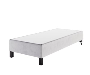 Hotelbett 80x200 cm auf Rädern, Gästebett, integrierte BONELL-Matratze, HILTON 1