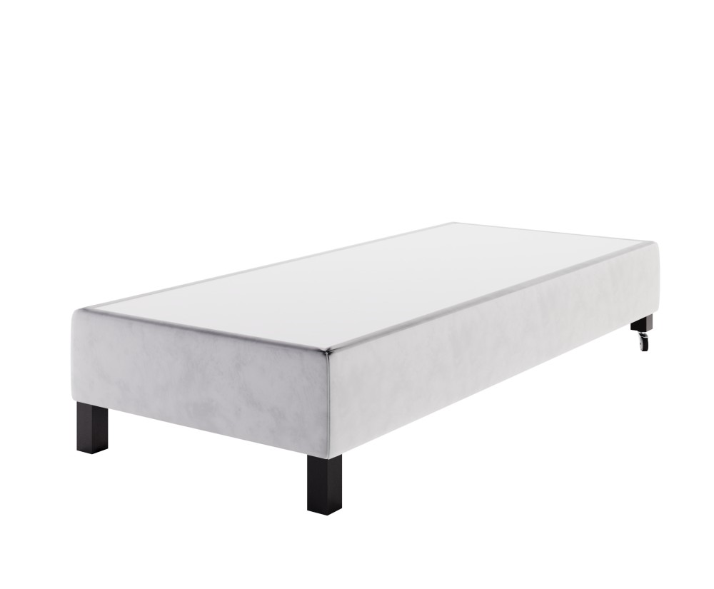 Hotelbett 80x200 cm auf Rädern, Gästebett, integrierte BONELL-Matratze, HILTON 1