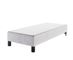 Hotelbett 80x200 cm auf Rädern, Gästebett, integrierte BONELL-Matratze, HILTON 1