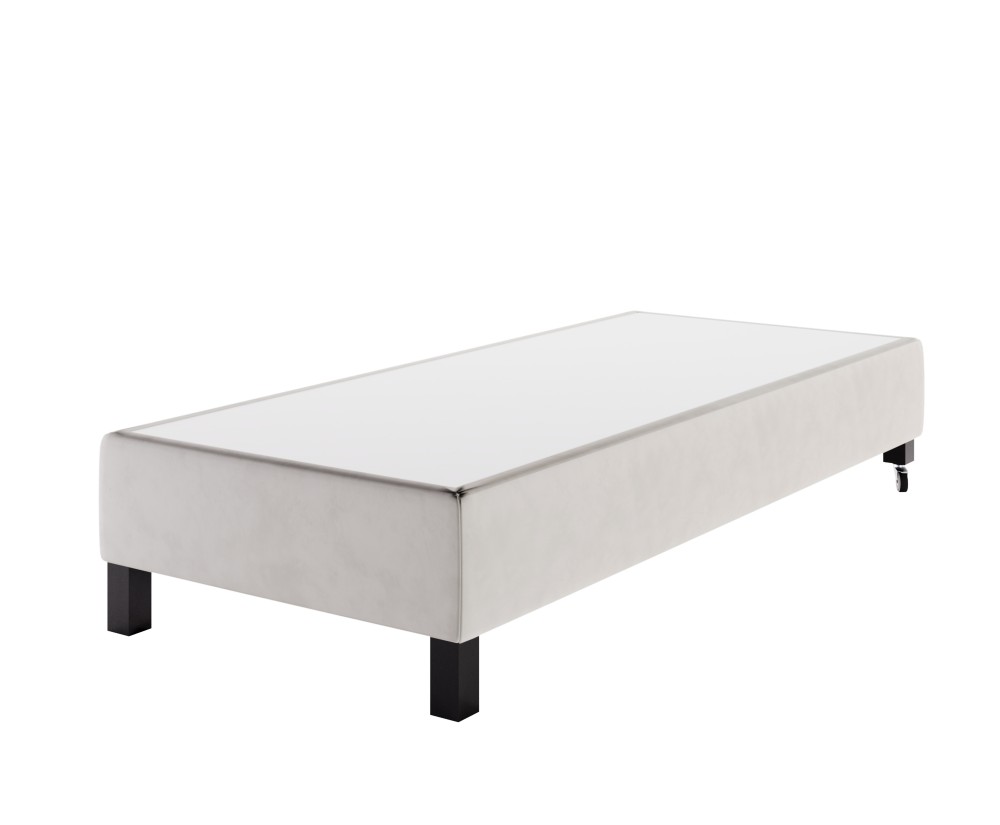 HILTON 1 Hotelbett 90x200 cm auf Rädern, Gästebett, integrierte BONELL-Matratze