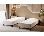 Hotelbett 100x200 cm auf Rädern, Gästebett, integrierte Taschenfederkernmatratze, HILTON 2