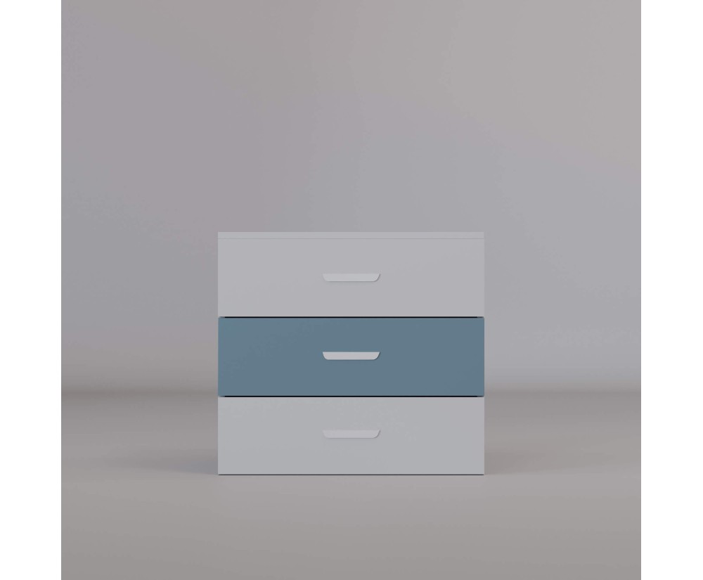 MAJA 8 Kommode für Kinderzimmer, mit geräumigen Schubladen, Kaschmir