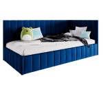 Polsterbett 100x200 cm, Jugendbett, Singlebett mit Bettkasten, ohne Matratze, DENIS SM 02 Polsterbett 100x200 cm, Jugendbett, Singlebett mit Bettkasten, ohne Matratze, DENIS SM 02
