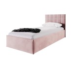 Jugendbett 100x200 cm für Dachschräge, Singlebett mit Bettkasten, Lattenrost mit Metallrahmen, DANIEL SM 02 Jugendbett 100x200 cm für Dachschräge, Singlebett mit Bettkasten, Lattenrost mit Metallrahmen, DANIEL SM 02