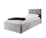 Jugendbett 100x200 cm für Dachschräge, Singlebett mit Bettkasten, Lattenrost mit Metallrahmen, DANIEL SM 02 Jugendbett 100x200 cm für Dachschräge, Singlebett mit Bettkasten, Lattenrost mit Metallrahmen, DANIEL SM 02
