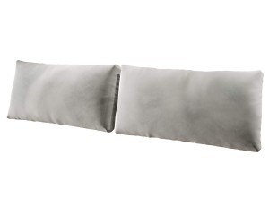 Rückenkissen 100x50 cm für Betten, Sitzkissen fürs Einzelbett, Kissen - zweiteiliges Set