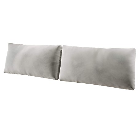 Rückenkissen 100x50 cm für Betten, Sitzkissen fürs Einzelbett, Kissen - zweiteiliges Set