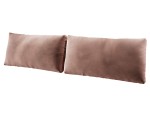Rückenkissen 100x50 cm für Betten, Sitzkissen fürs Einzelbett, Kissen - zweiteiliges Set