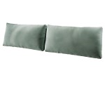 Rückenkissen 100x50 cm für Betten, Sitzkissen fürs Einzelbett, Kissen - zweiteiliges Set
