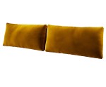 Rückenkissen 100x50 cm für Betten, Sitzkissen fürs Einzelbett, Kissen - zweiteiliges Set