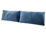 Rückenkissen 100x50 cm für Betten, Sitzkissen fürs Einzelbett, Kissen - zweiteiliges Set
