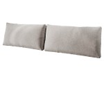 Rückenkissen 100x50 cm für Betten, Sitzkissen fürs Einzelbett, Kissen - zweiteiliges Set