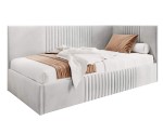 DYLAN SM 02 Einzelbett 90x200 cm, Jugendbett, Polsterbett mit Bettkasten, ohne Matratze