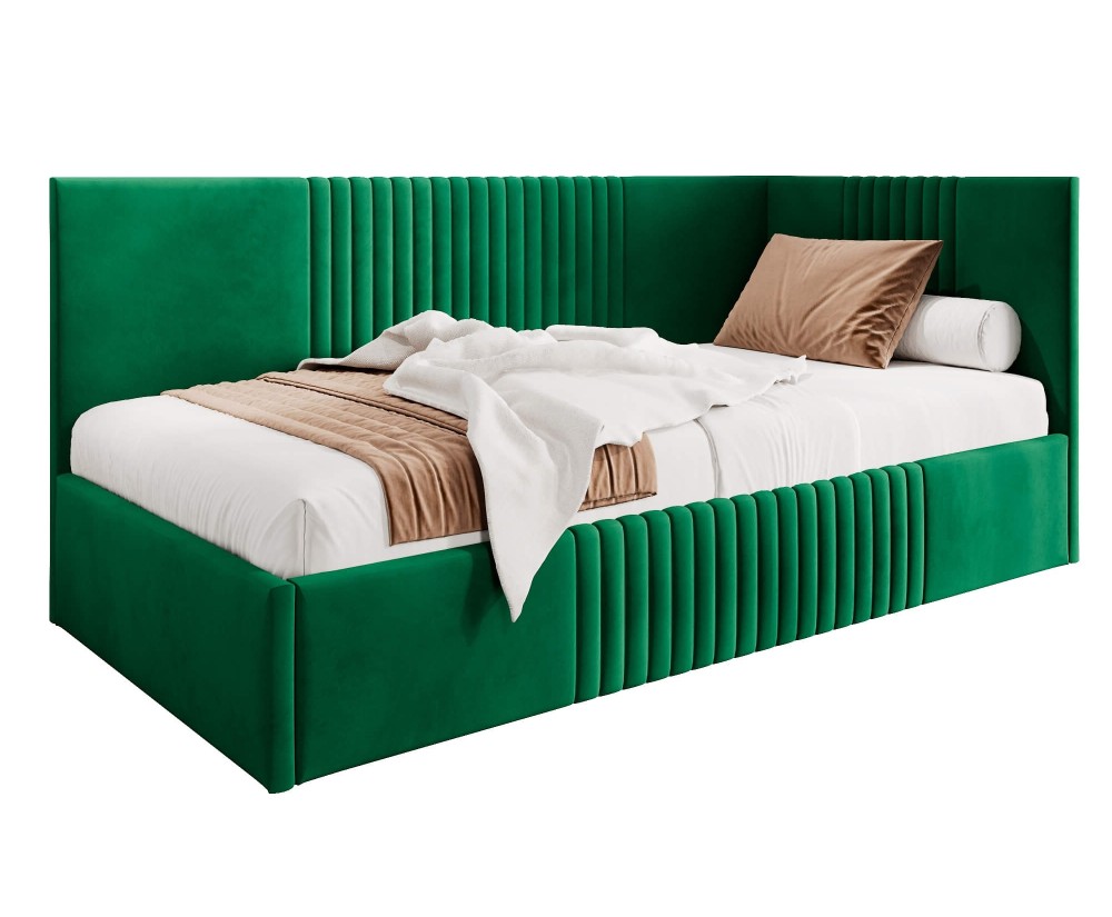 Designbett 120x200 cm, Jugendbett, Polsterbett mit Bettkasten, ohne Matratze, DYLAN SM 02 Designbett 120x200 cm, Jugendbett, Polsterbett mit Bettkasten, ohne Matratze, DYLAN SM 02