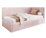 Designbett 120x200 cm, Jugendbett, Polsterbett mit Bettkasten, ohne Matratze, DYLAN SM 02