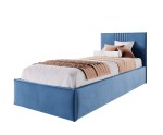 Jugendbett 100x200 cm, Einzelbett, Lattenrost mit Metallrahmen, Bettkasten, BORYS SM 02 Jugendbett 100x200 cm, Einzelbett, Lattenrost mit Metallrahmen, Bettkasten, BORYS SM 02