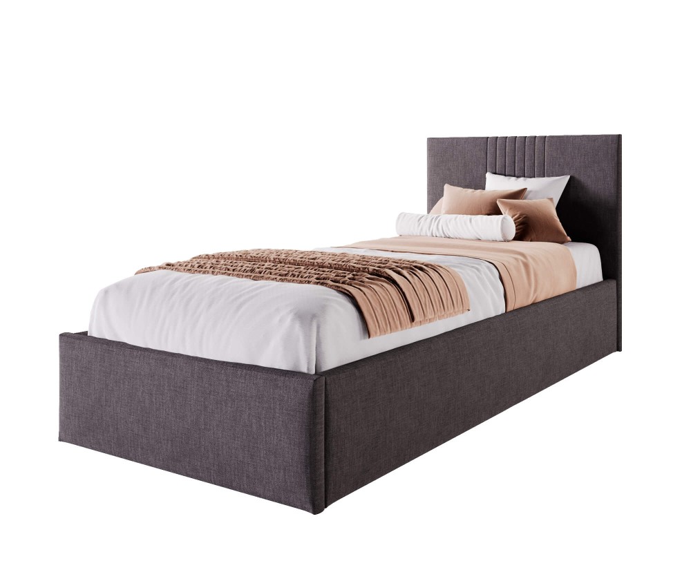 Jugendbett 100x200 cm, Einzelbett, Lattenrost mit Metallrahmen, Bettkasten, BORYS SM 02 Jugendbett 100x200 cm, Einzelbett, Lattenrost mit Metallrahmen, Bettkasten, BORYS SM 02