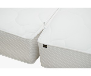 MATRESS DUO PO1 Zweiteiliger Matratzenbezug 200x200 cm, 2in1 mit Reißverschluss, Matratzenschutz, versteppt