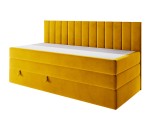 Kontinentalbett 80x200 cm mit Bettkasten und 2 Matratzen ideal für Jugendzimmer, Einzelbett INTARO A12-2 Kontinentalbett 80x200 cm mit Bettkasten und 2 Matratzen ideal für Jugendzimmer, Einzelbett INTARO A12-2