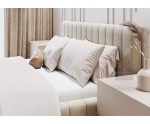 Modernes Doppelbett 160x200 cm mit Bettkasten, Lattenrost mit Metallrahmen, niedriges Kopfteil auf Wunsch, IMPERIA S07