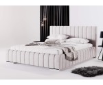 Polsterbett 200x200 cm mit Bettkasten, Lattenrost mit Metallrahmen, niedriges Kopfteil auf Wunsch, IMPERIA S07 Polsterbett 200x200 cm mit Bettkasten, Lattenrost mit Metallrahmen, niedriges Kopfteil auf Wunsch, IMPERIA S07
