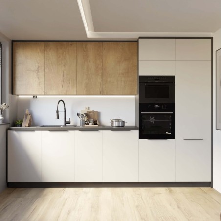 LATINA 3 Elegante Küche nach Maß, hochwertige Küchenmöbel, Küchenzeile, Farbvarianten