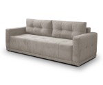 Couch ausziehbar mit Schlaffunktion und Bettkasten, 3-Sitzer-Sofa, Velourstoff, Farbvarianten, KAMEL K1 Couch ausziehbar mit Schlaffunktion und Bettkasten, 3-Sitzer-Sofa, Velourstoff, Farbvarianten, KAMEL K1