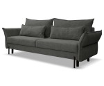 Moderne Couch mit Ausziehfunktion für Wohnzimmer, auf Füßen, Farbvarianten, KAMEL K4 Moderne Couch mit Ausziehfunktion für Wohnzimmer, auf Füßen, Farbvarianten, KAMEL K4