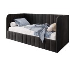 Jugendbett 90x200 cm, Polsterbett mit Bettkasten und Lattenrost, Einzelbett für Jugendzimmer, MARIO SM 05 Jugendbett 90x200 cm, Polsterbett mit Bettkasten und Lattenrost, Einzelbett für Jugendzimmer, MARIO SM 05